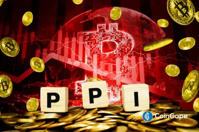 The U.S. PPI inflation has come in way above expectations, signaling that inflation may be on the rise. The BTC price quickly dropped below $66,000 on the back of the data release, as the Fed is likely to keep holding rates steady, with inflation still a growing concern. PPI Inflation Comes In Hot At 2.9%,
The post <a href="https://coingape.com/u-s-ppi-inflation-rises-to-2-9-btc-price-falls/">Breaking: U.S. PPI Inflation Rises To 2.9%, BTC Price Falls</a> appeared first on <a href="https://coingape.com/">CoinGape</a>.