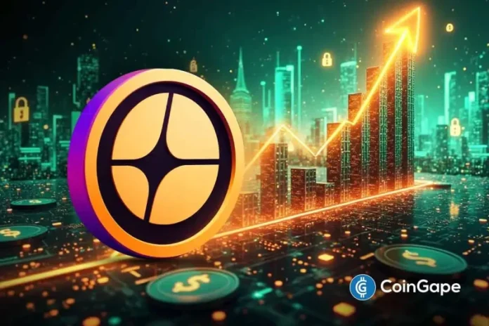 ASTER dominates decentralized perp trading with $42 billion in daily volume. Meanwhile, Wintermute moved $4.8 million in tokens to exchanges. DefiLlama Shows $42B Daily Perp Volume as Wintermute’s $4.8M ASTER Transfers Spark Concerns ASTER has emerged as the frontrunner in decentralized perpetuals trading. According to DefiLlama data, it has handled more than $42 billion in
The post <a href="https://coingape.com/aster-leads-perp-dex-volumes-despite-wintermute-transfers/">ASTER Leads Perp DEX Volumes Despite $4.8M Wintermute Transfers</a> appeared first on <a href="https://coingape.com/">CoinGape</a>.