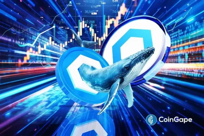 Chainlink price has recently shown signs of a potential breakout, although it remains in a bearish phase. The cryptocurrency has dropped by 1.89% in the past 24 hours and has experienced a significant 14.5% weekly decline. Chainlink is still gathering strength at the upper end of its recent price despite these losses. Whales have accumulated
The post <a href="https://coingape.com/markets/chainlink-price-eyes-breakout-as-whales-scoop-150k-link/">Chainlink Price Eyes Breakout as Whales Scoop 150K $LINK</a> appeared first on <a href="https://coingape.com/">CoinGape</a>.