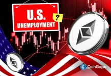 Ethereum Price Prediction Ahead of U.S Unemployment Data Drops Today