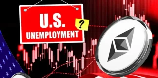 Ethereum Price Prediction Ahead of U.S Unemployment Data Drops Today