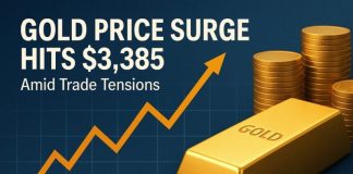 Gold Price Surge Hits $3,385 Amid Trade Tensions